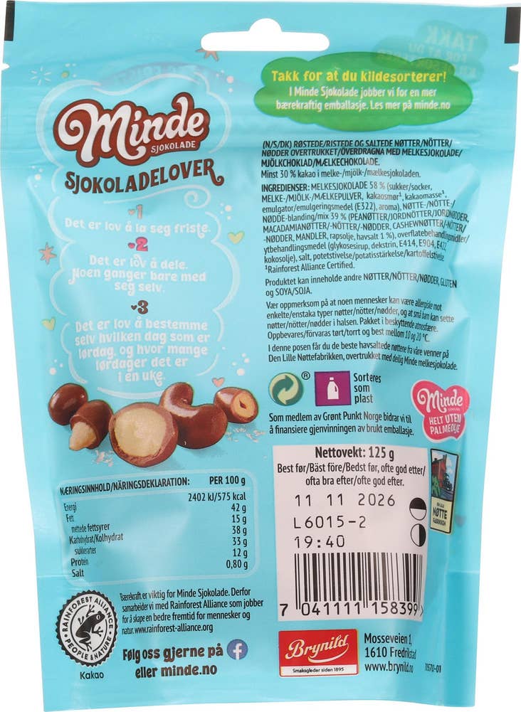 MINDE Nøttekos nøtteblanding