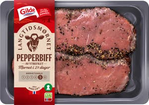 Gilde Storfe pepperbiff skivet Langtidsmørnet ytrefilet
