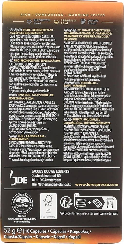 L'Or Seasonal creations 10 stk