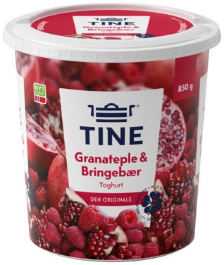 Tine Yoghurt Granateple & Bringebær