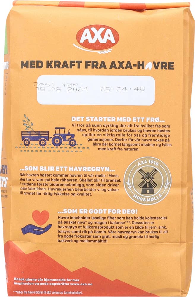 Axa Bjørn Havregryn Store