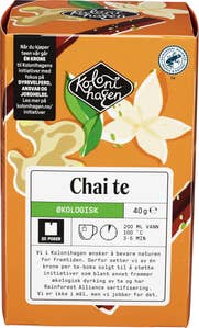 Kolonihagen Økologisk chai