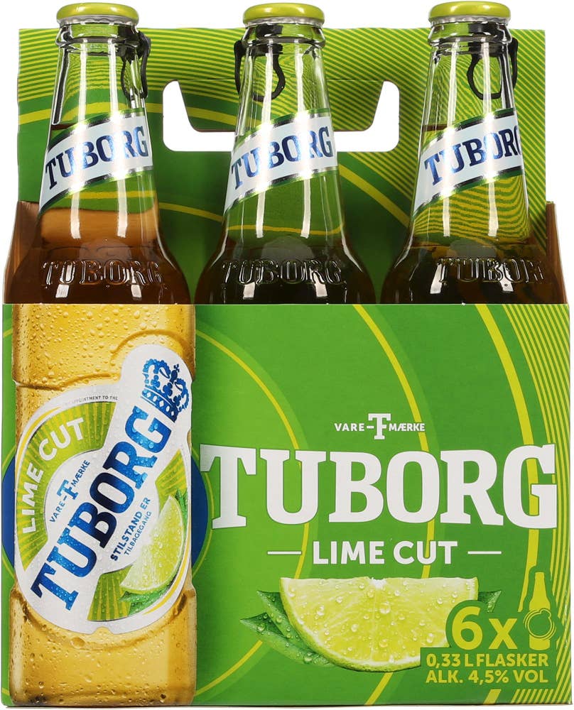 Tuborg Lime Cut 6 x 0,33L