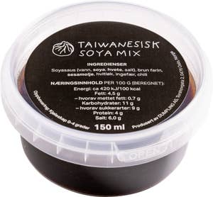 Dumpling AS Taiwanesisk soya mix