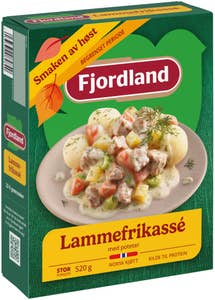 Fjordland Lammefrikasse med poteter