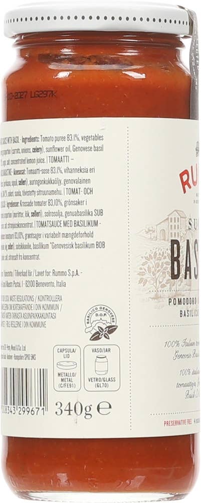 Rummo Sugo al basilico