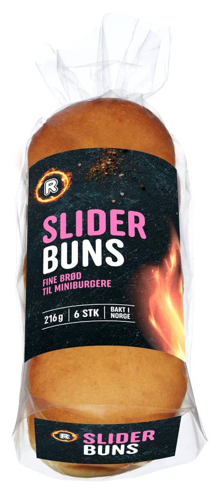 GRILL Slider Buns Fine 6 stk