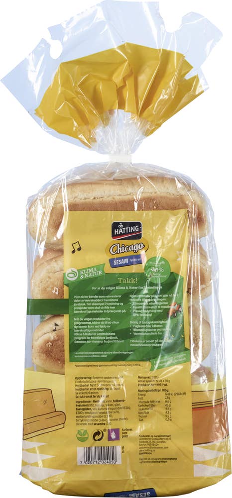 Hatting Chicago pølsebrød