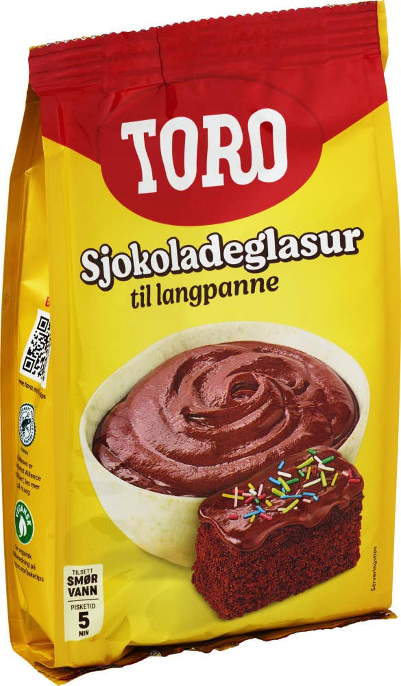 Toro Sjokoladeglasur langpanne