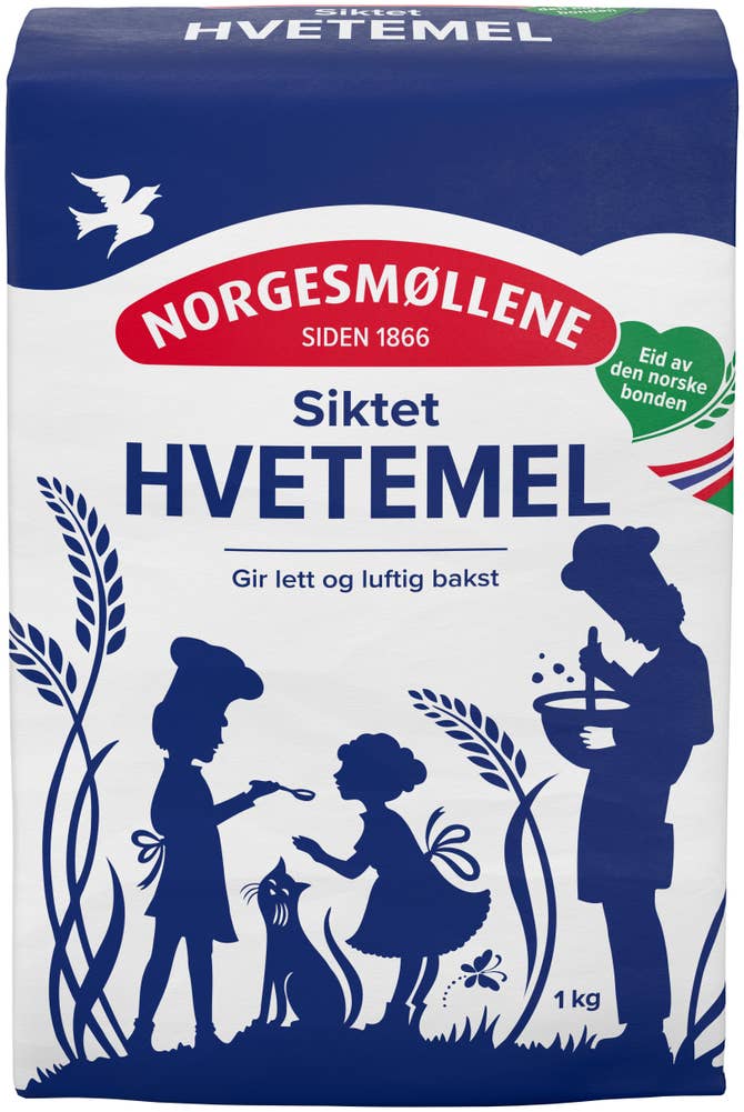 Norgesmøllene Hvetemel Siktet