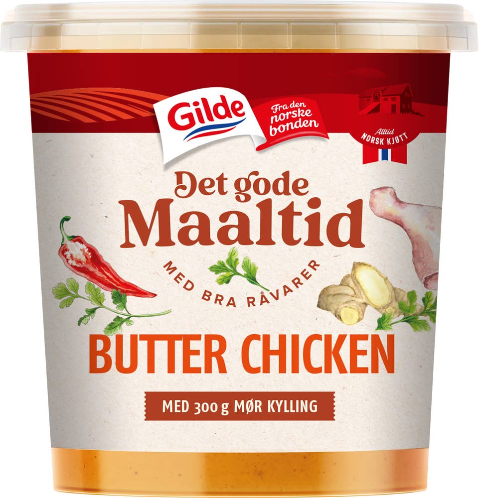 Det gode Maaltid Butter Chicken