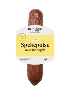 Heldiggris Spekepølse Fennikel