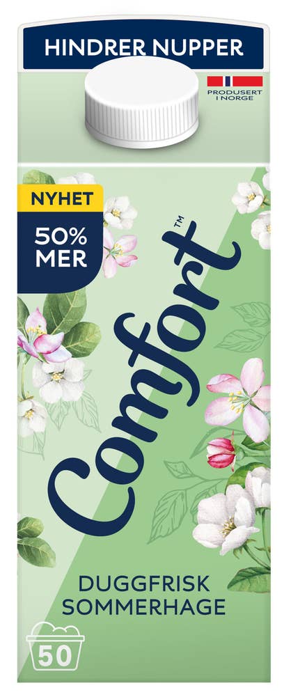 Comfort Duggfrisk Sommerhage Tøymykner