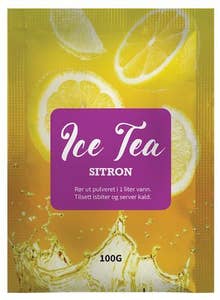 Iste-pulver sitronsmak