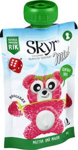 Q Skyr mini bringebær Porsjonspose