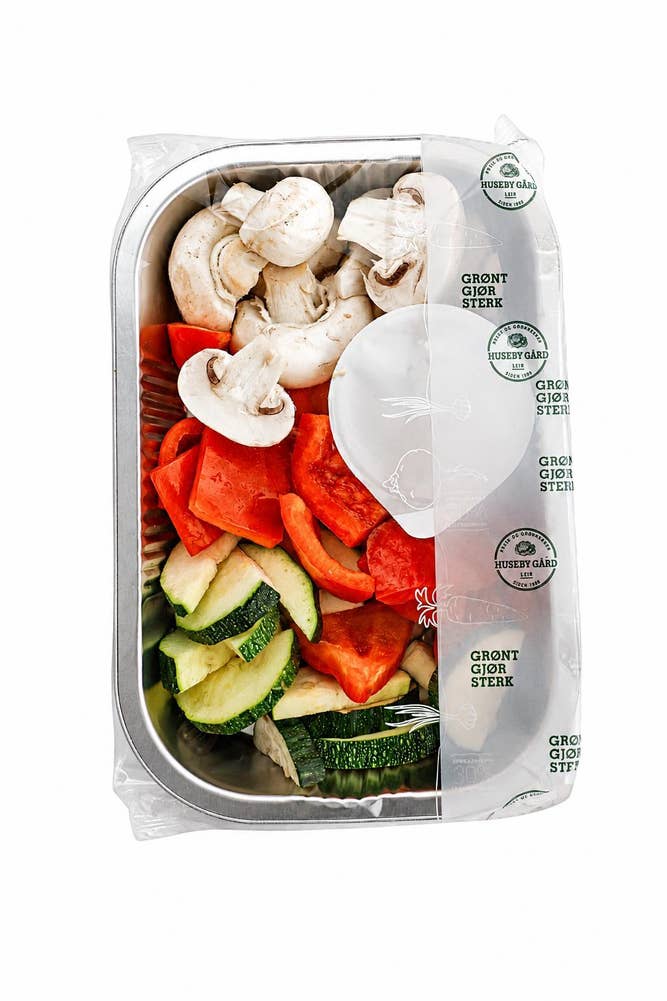 Grillklare Grønnsaker med Middelhavsdressing