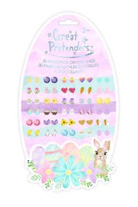 Sprell Selvklebende øredobber påskehare 30 par