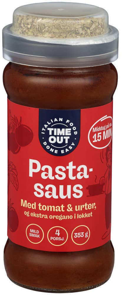 Time Out Pastasaus med tomat og urter
