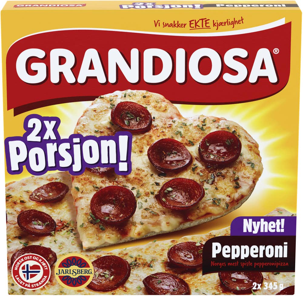 Grandiosa Pepperoni 2 porsjoner