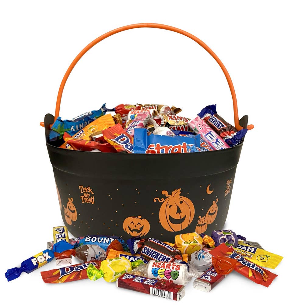 Smaksgaver AS Halloweengryte fylt med knask