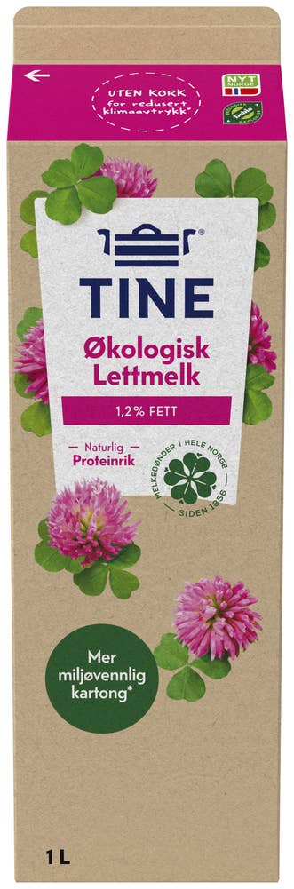 TINE Økologisk lettmelk 1,2%