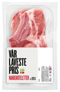Vår Laveste Pris Nakkekoteletter