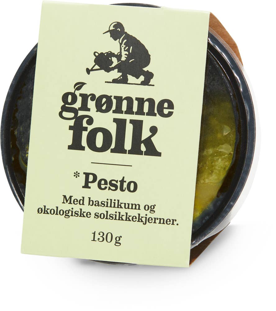 GRØNNE FOLK Fersk Grønn Pesto