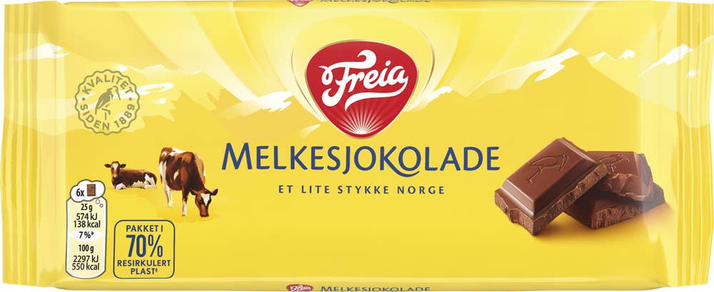 FREIA Melkesjokolade