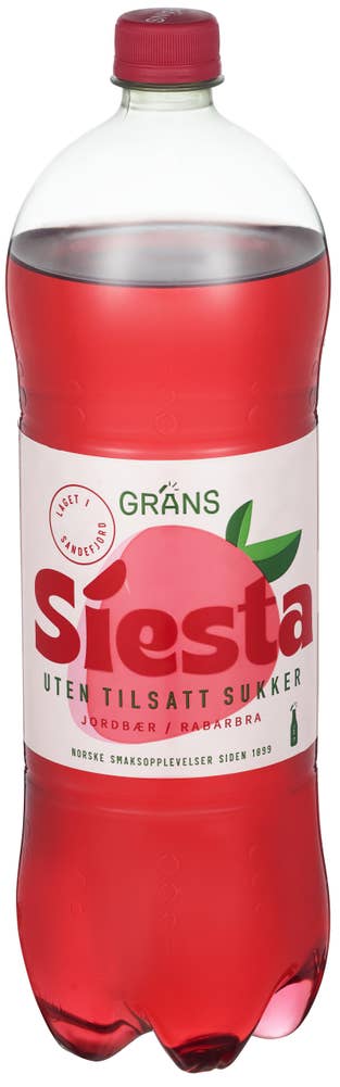 Siesta X Jordbær & Rabarbra