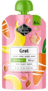 Kolonihagen Økologisk grøt gulrot og banan Fra 6 mnd