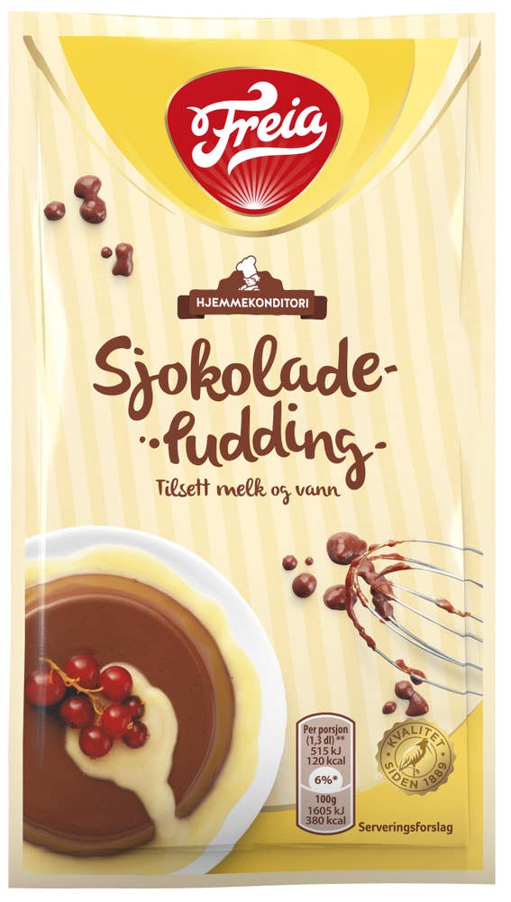 FREIA Sjokoladepudding