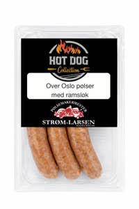 Strøm-Larsen AS Over Oslo pølser med ramsløk Norgesmester 2020