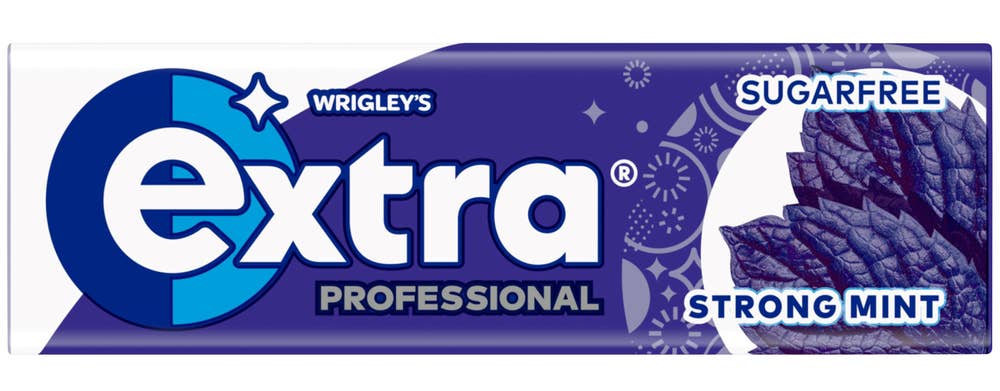 Extra Professional Strong Mint 10 stk, sukkerfri