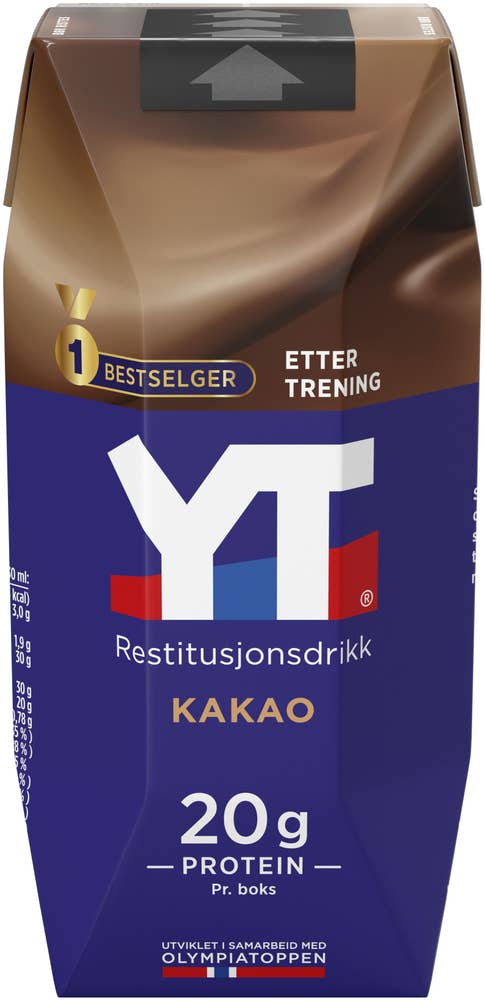 YT restitusjonsdrikk Kakao, 330 ml