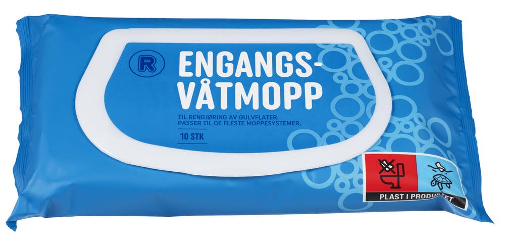 R Engangsvåtmopp