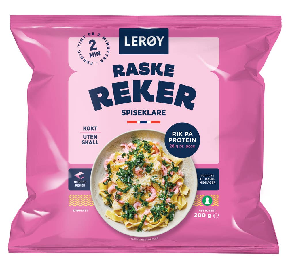 Raske reker Spiseklare, 200 g