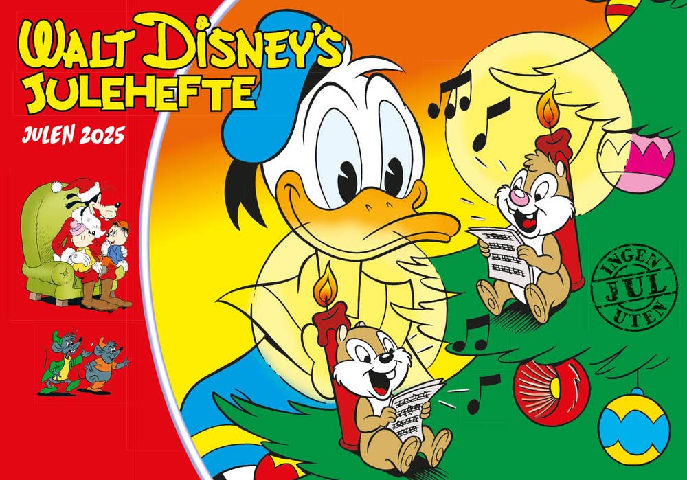 Bladcentralen Walt Disney's julehefte Julen 2025