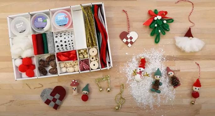 Sprell Kreativ kasse - Tradisjonell jul