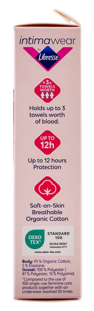 Libresse Menstruse Hipster Svart, str M