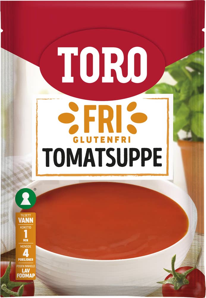 Toro Glutenfri tomatsuppe
