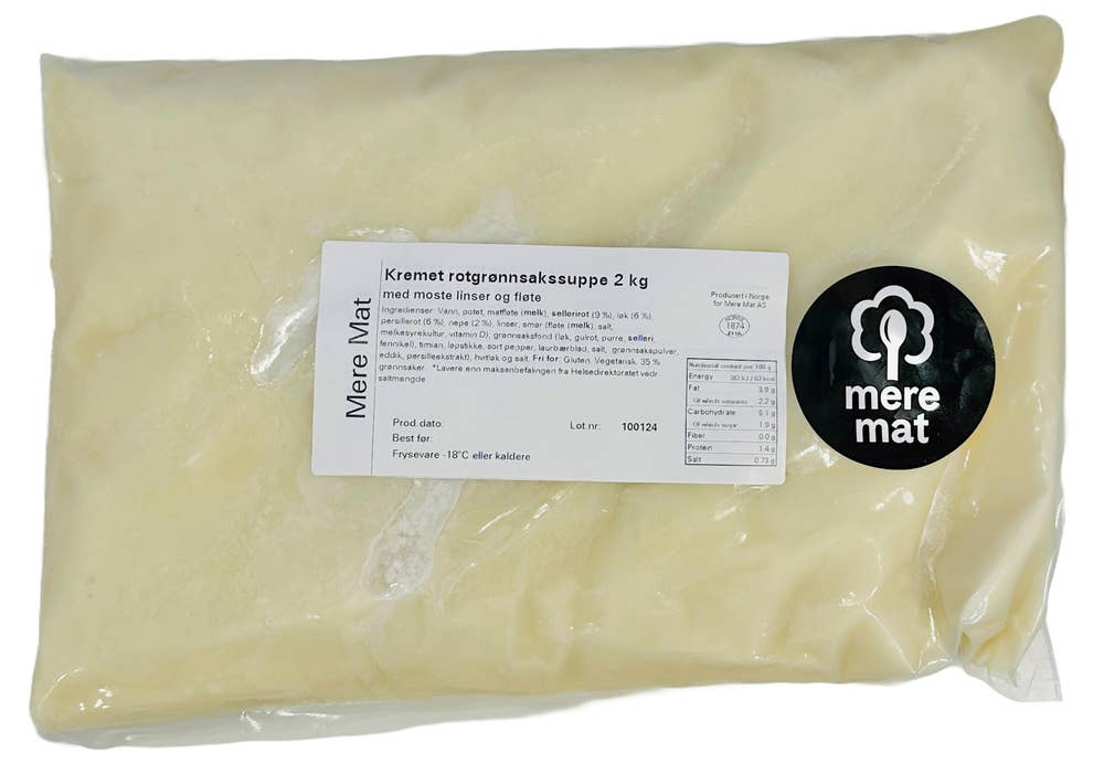 Mere Mat Kremet rotgrønnsakssuppe