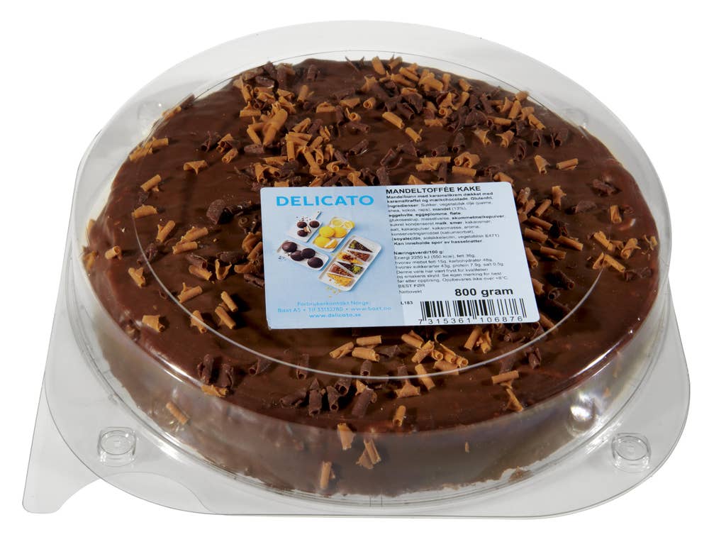 Delicato Mandeltoffekake