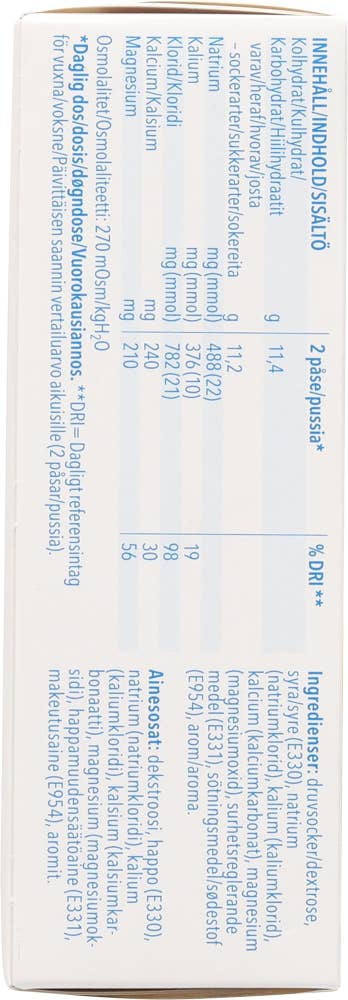 Resorb Sport Væskeerstatning med sitrussmak og magnesium