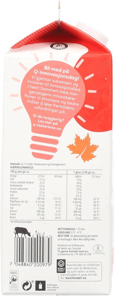Q Helmelk 3,7%