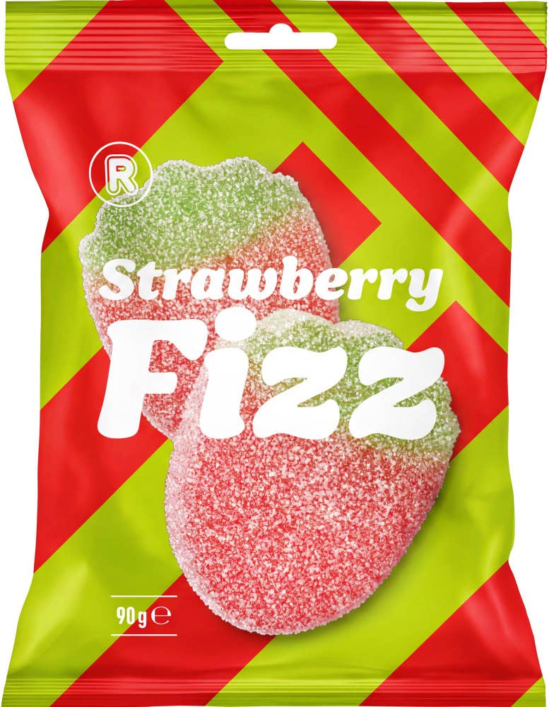 Fizzy strawberry 90 g