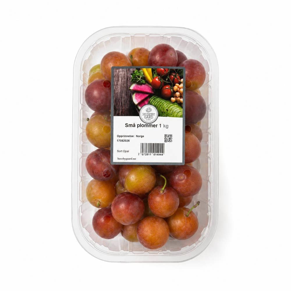 Plommer, assortert størrelse