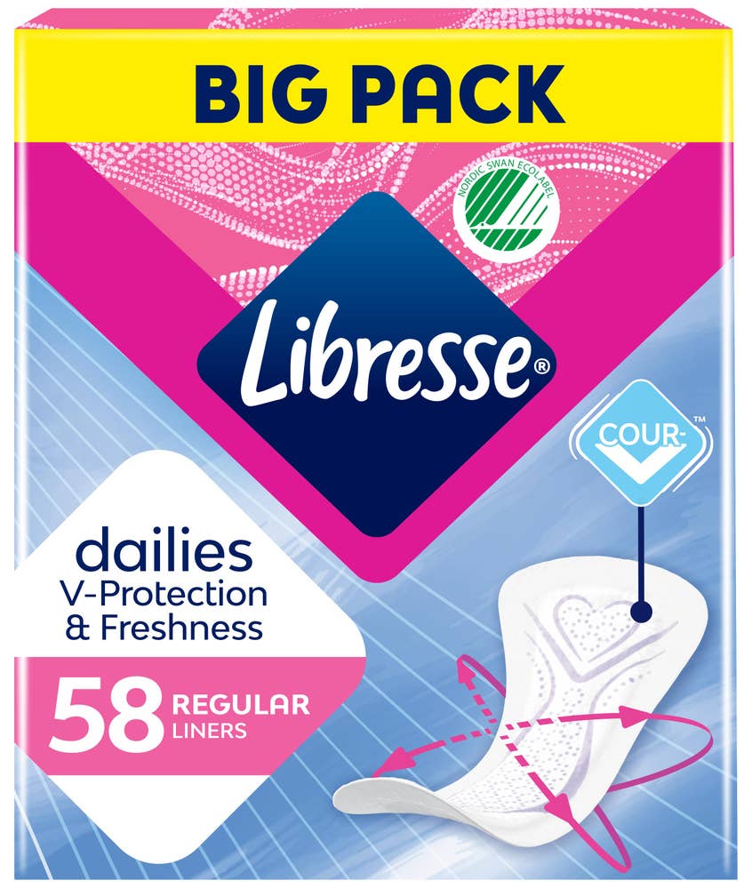 Libresse Truseinnlegg normal Big Pack