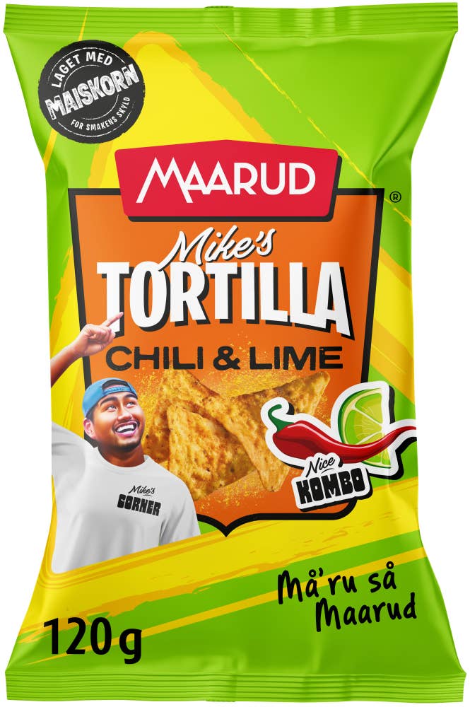 Maarud Tortilla chili lime
