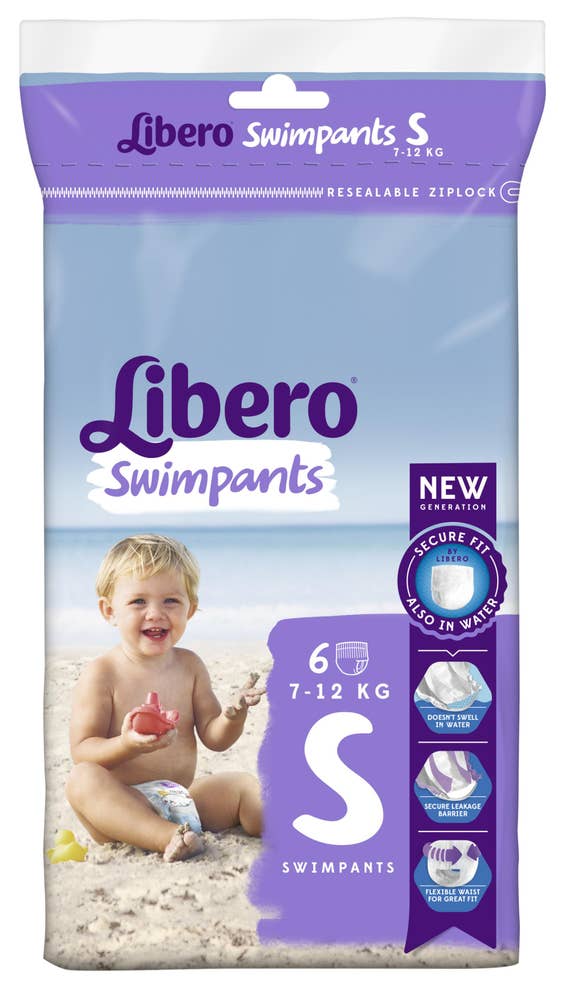 Libero Swimpants Str. S, 7-12kg