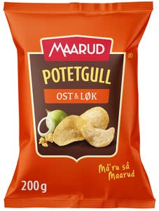 Maarud Potetgull Ost & Løk